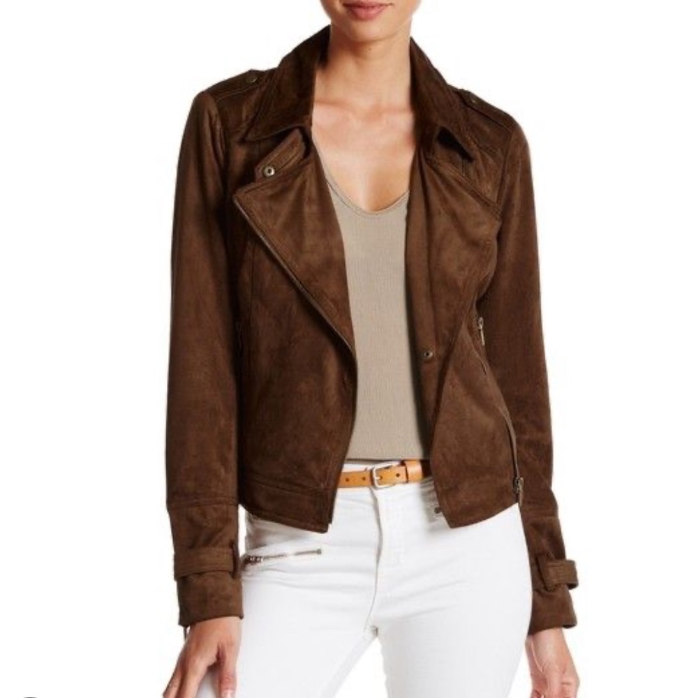BNCI Brown Suede Jacket